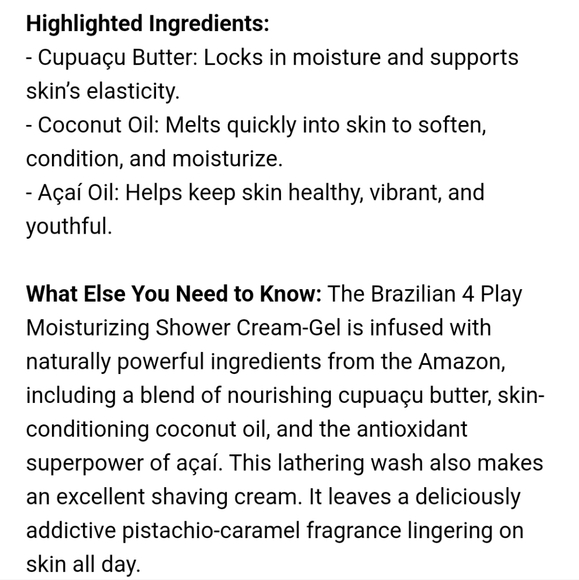 Sol de Janeiro Brazilian 4 play shower cream - Picture 2 of 3